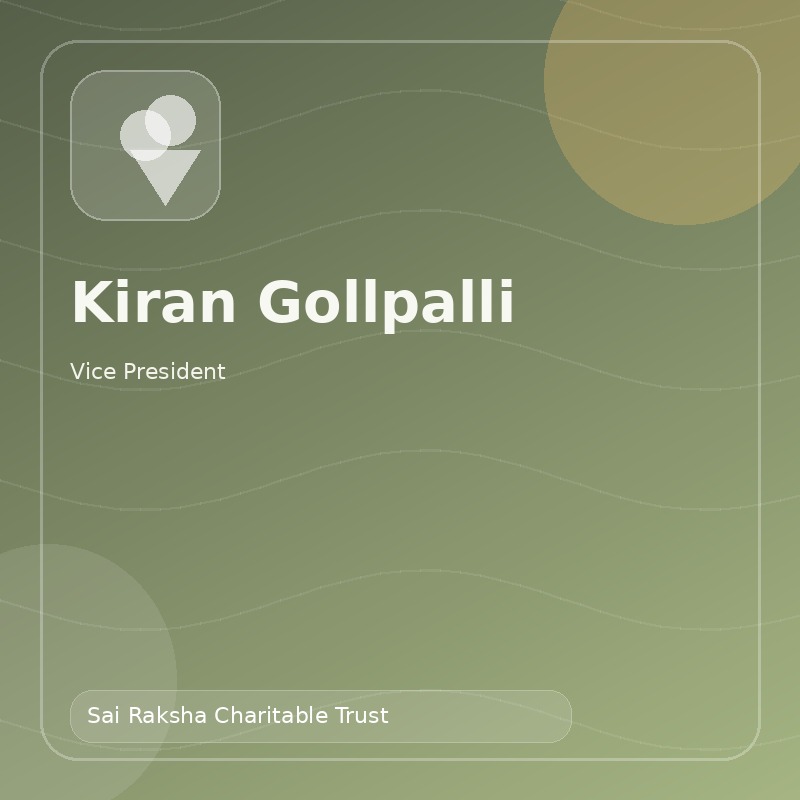 Kiran Gollpalli, Vice President